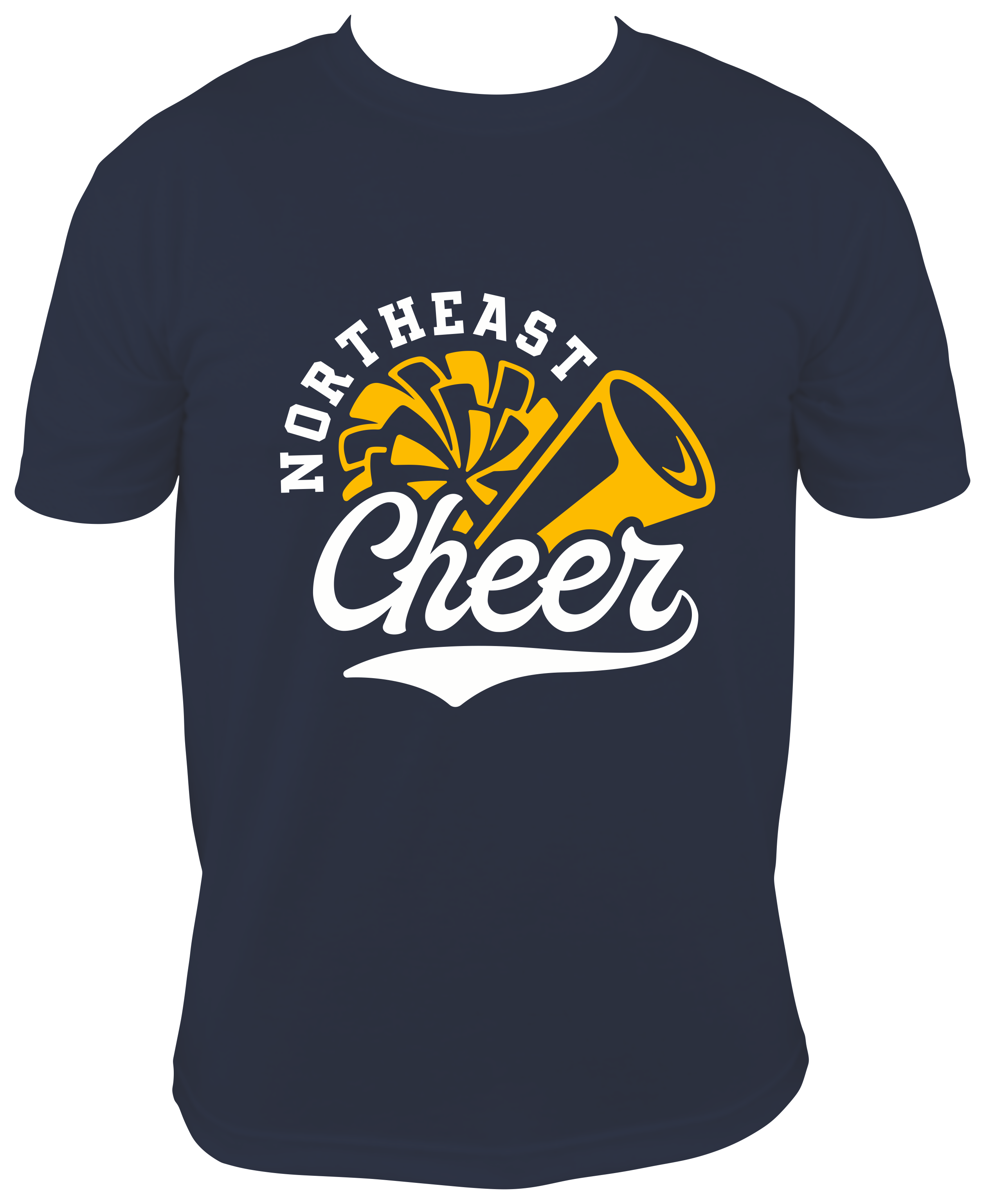 Northeast Middle School Cheer T-Shirts