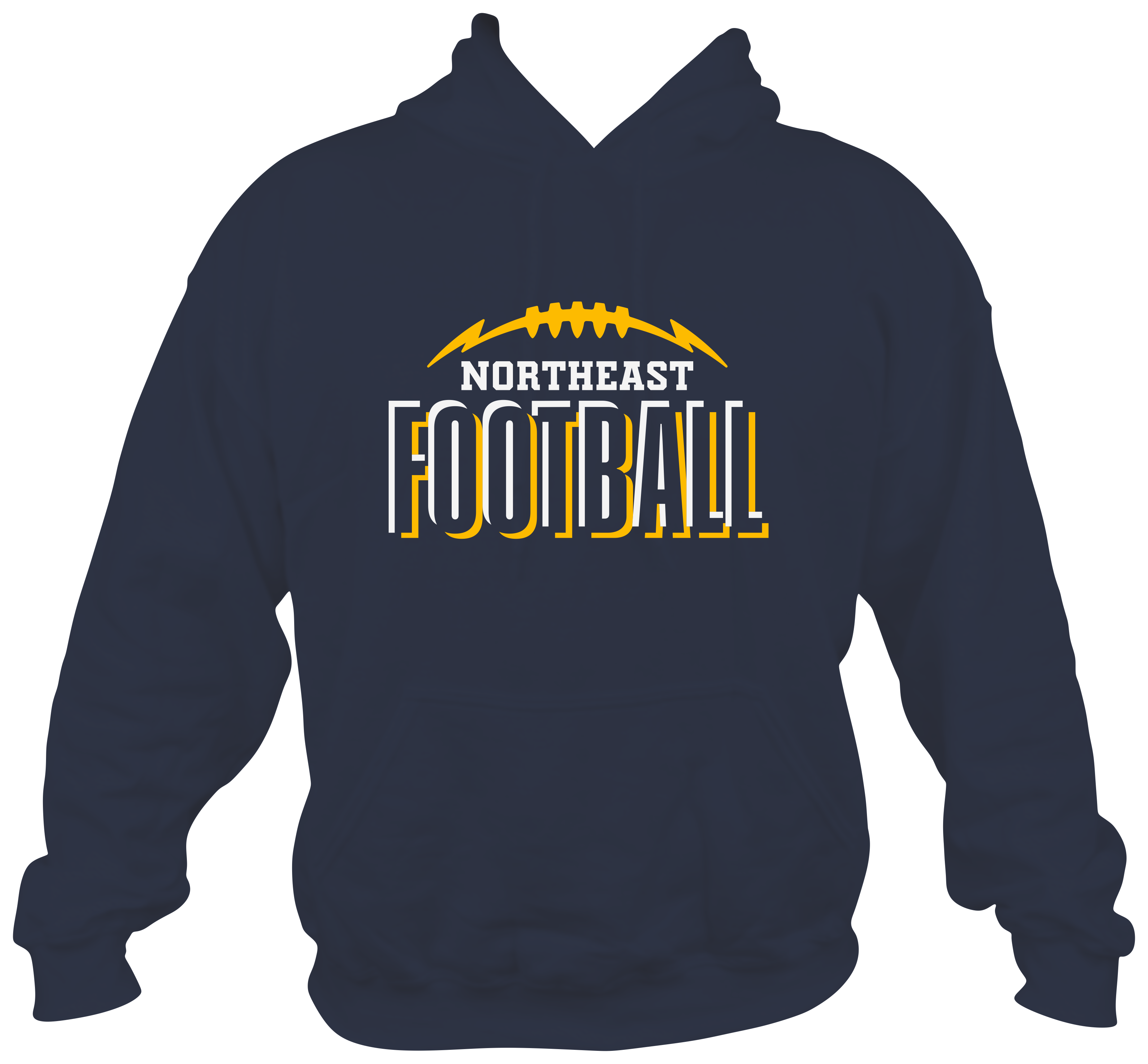 Northeast Middle School Football Hoodies