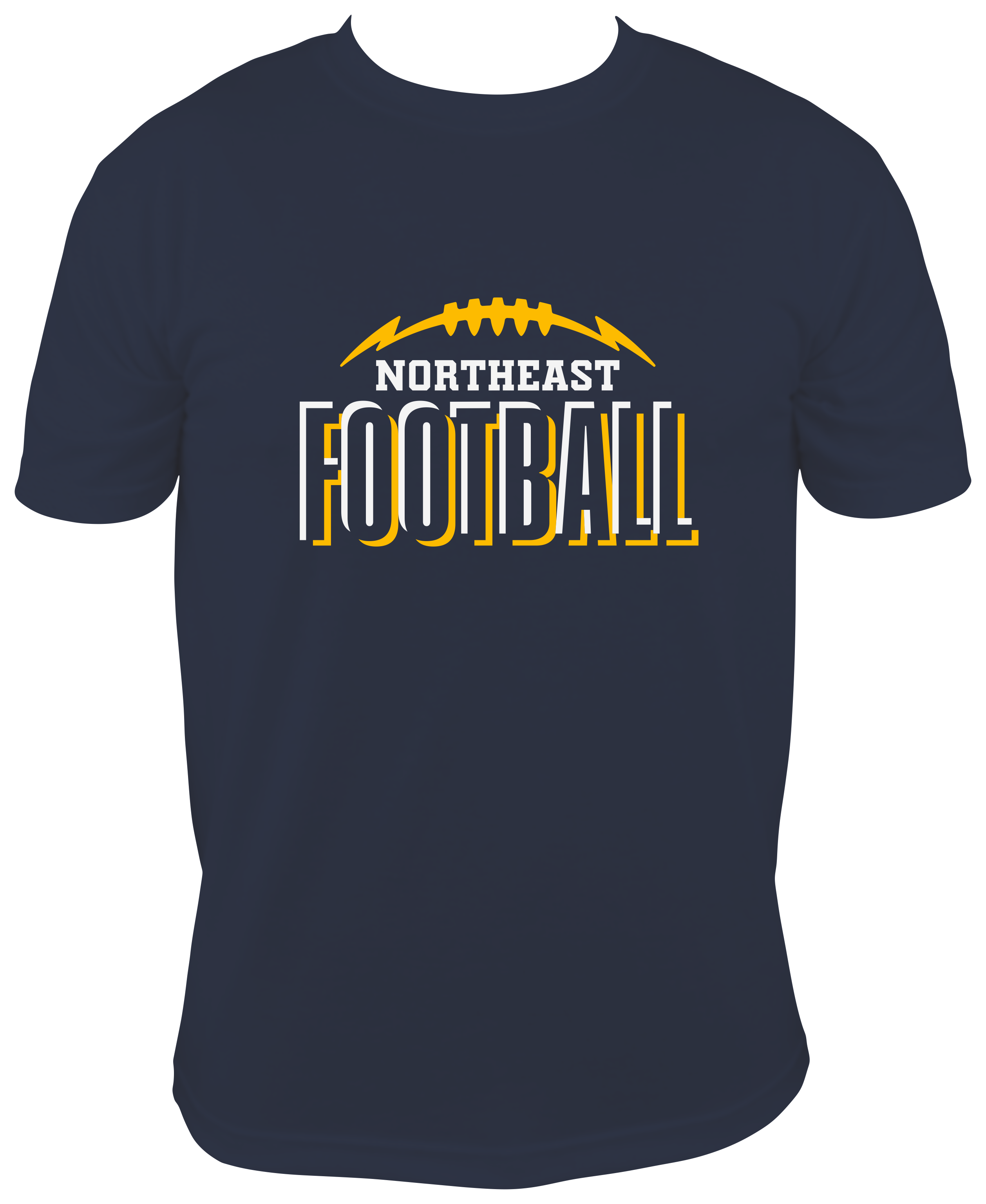 Northeast Middle School Football T-Shirts