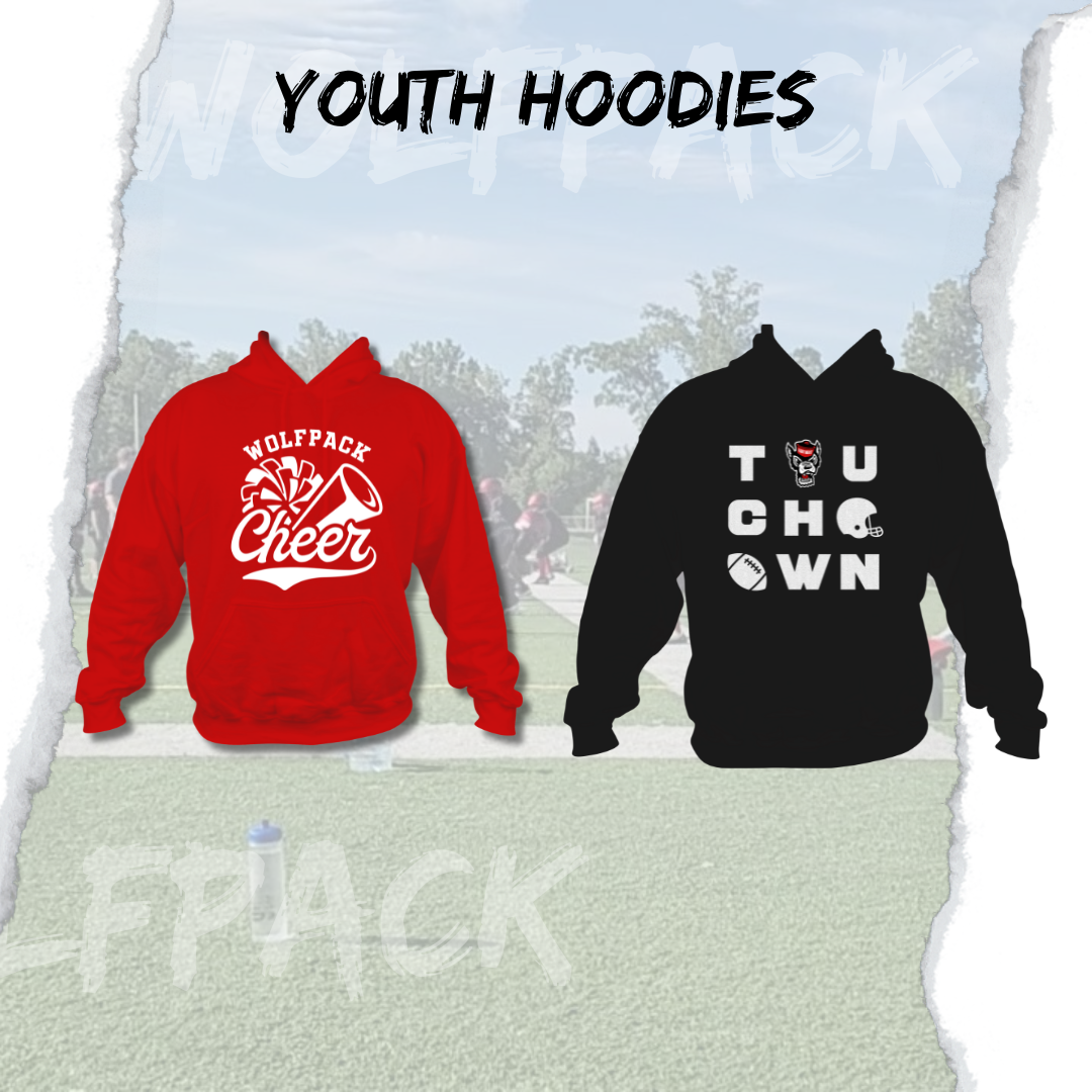 WOLFPACK YOUTH HOODIES
