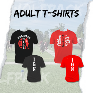 WOLFPACK ADULT T- SHIRTS