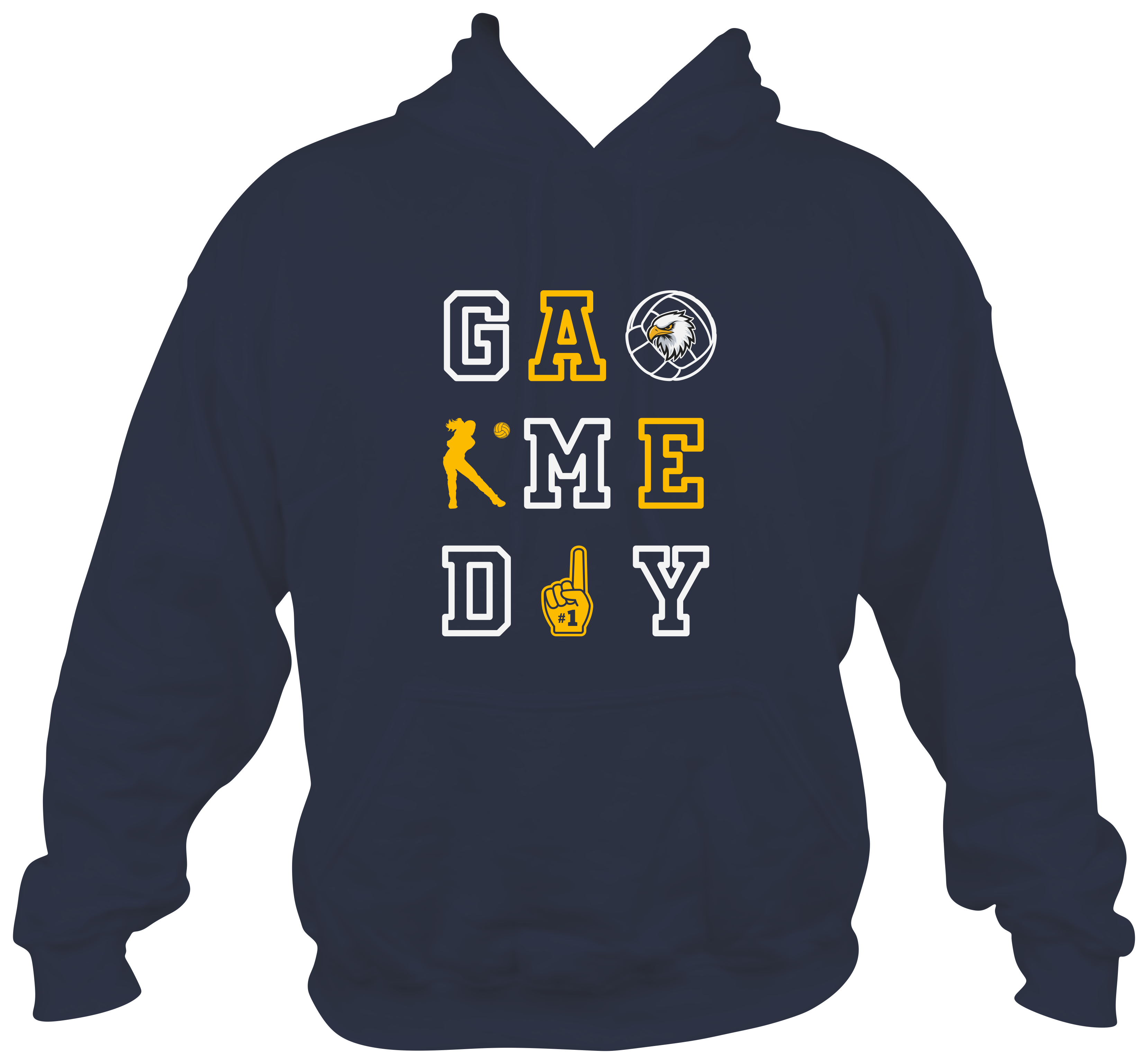 Northeast Middle School Volleyball Hoodies