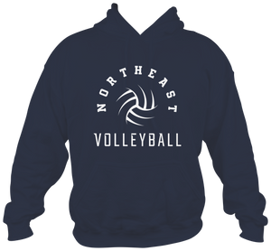 Northeast Middle School Volleyball Hoodies