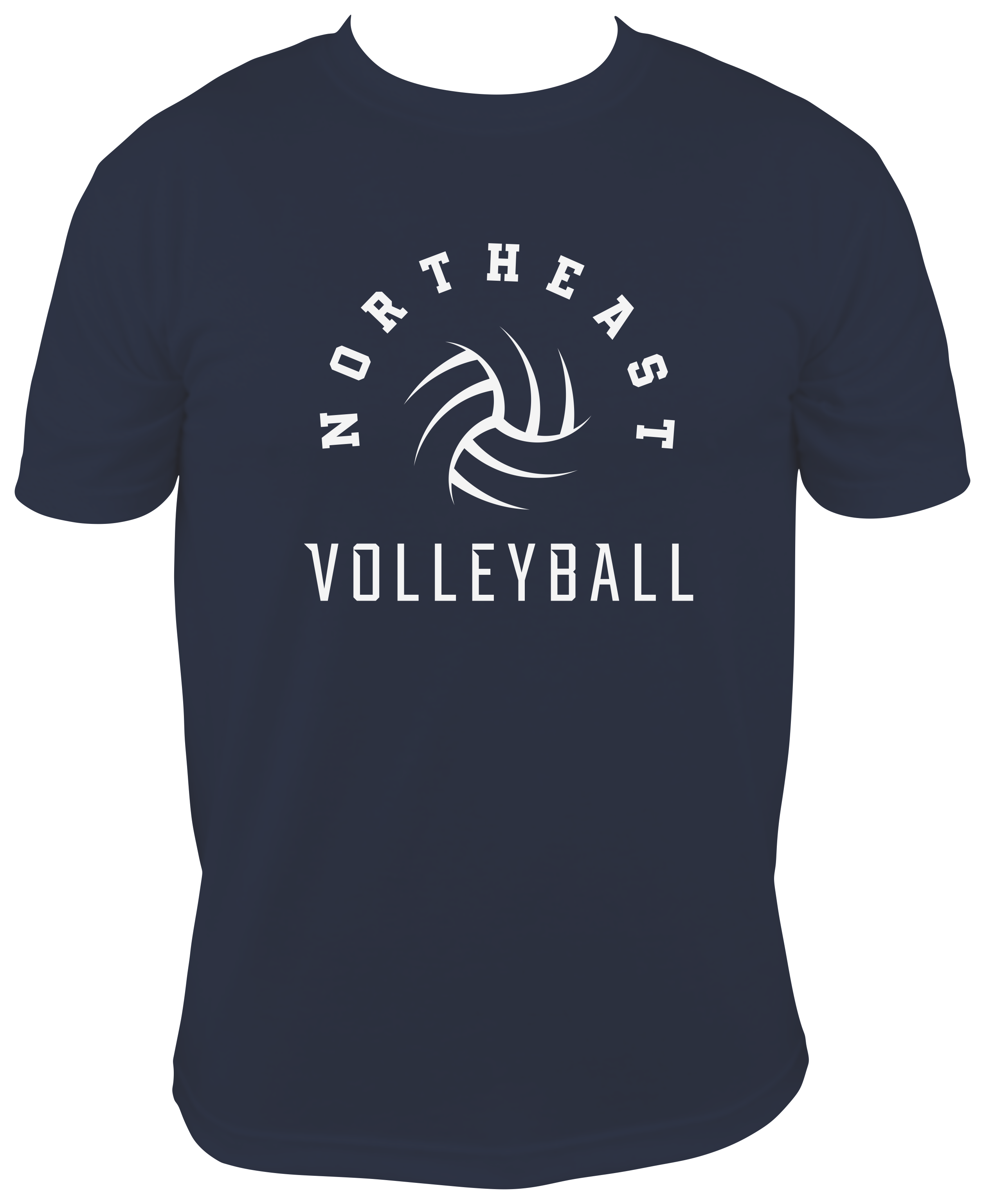 Northeast Middle School Volleyball T-Shirts