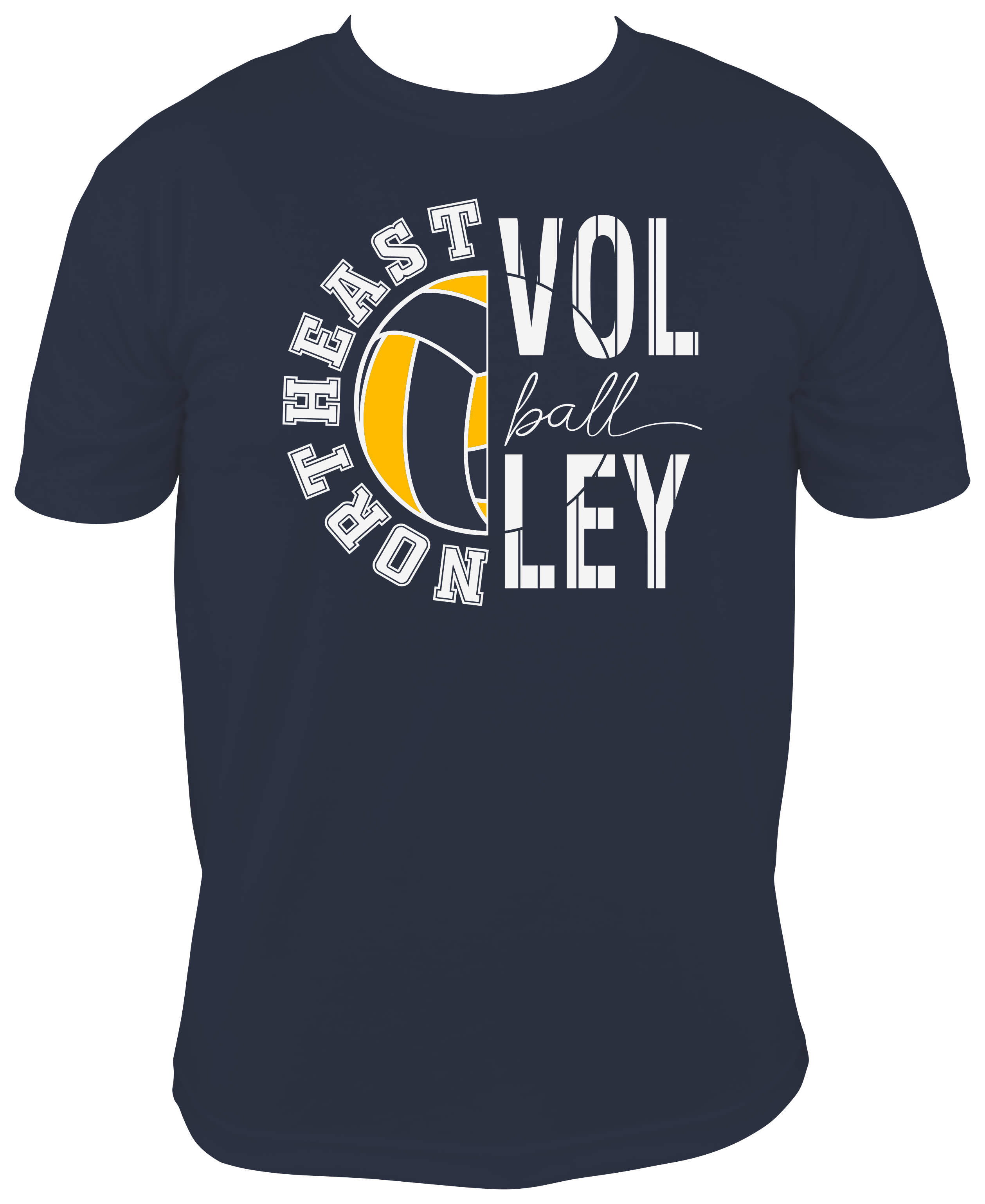 Northeast Middle School Volleyball T-Shirts