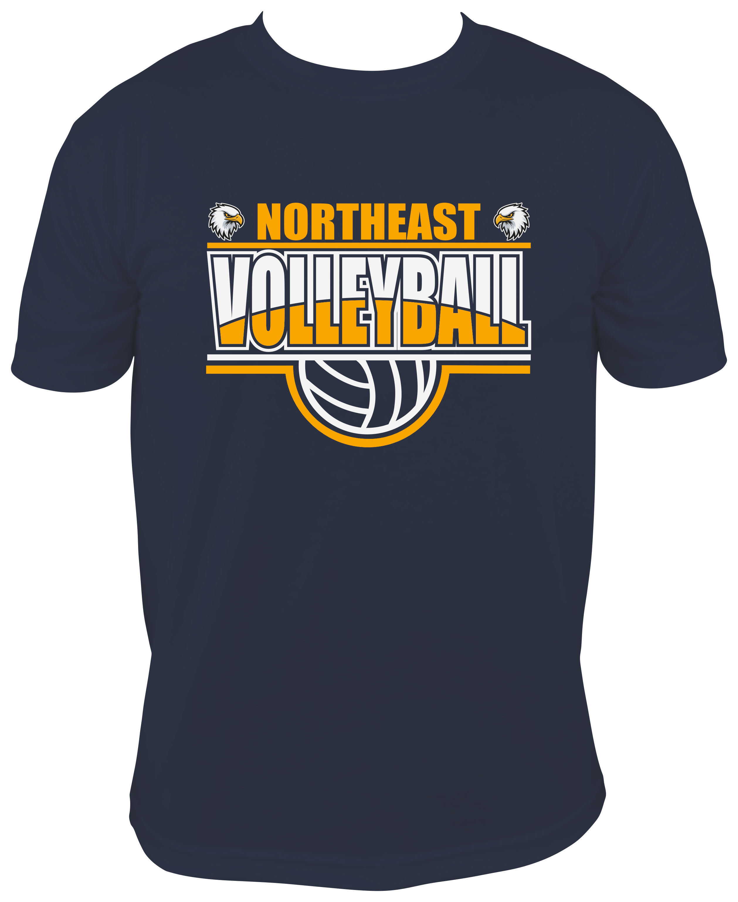 Northeast Middle School Volleyball T-Shirts